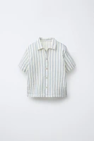 STRIPED TEXTURED SHIRT