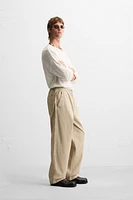 PANTALON RELAXED FIT DÉLAVÉ