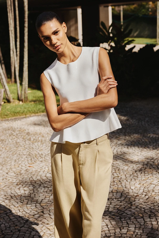 RUSTIC WIDE LEG PANTS