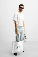 WOVEN SHOPPER BAG