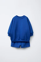 ENSEMBLE DE JOGGING SWEAT ET BERMUDA CASA LAWA © X ZARA KIDS