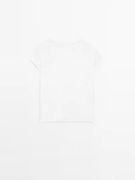 T-shirt à manches courtes 100 % coton