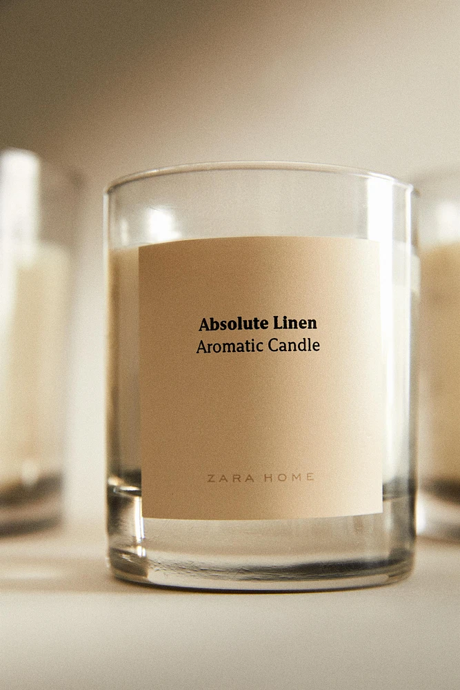 G) BOUGIE PARFUMÉE ABSOLUTE LINEN