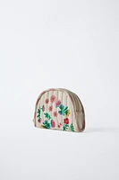 EMBROIDERED TOILETRY BAG