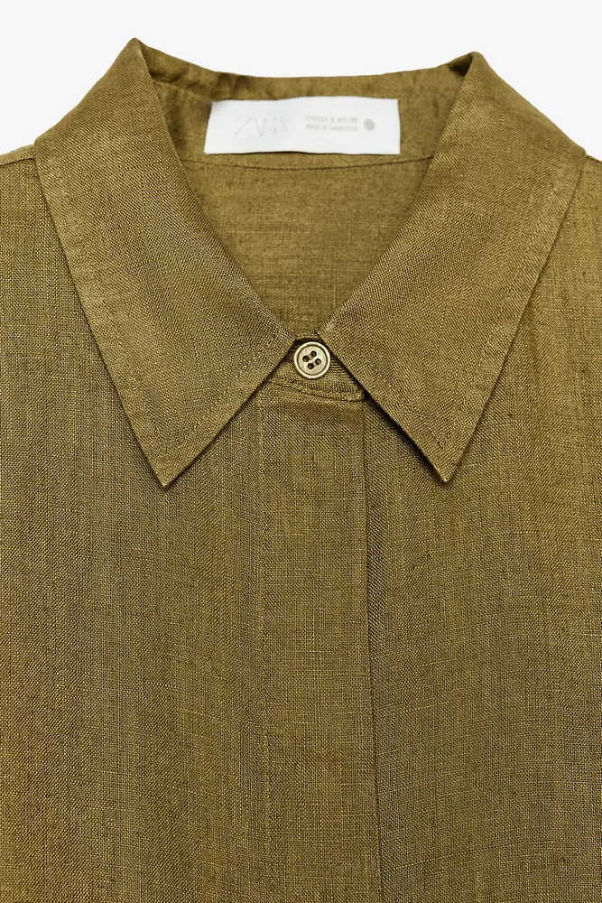 CHEMISE 100 % LIN COLLECTION ZW