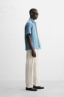 CHEMISE STRUCTURÉE À RAYURES