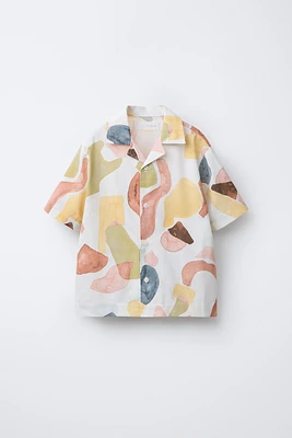 WATERCOLOR PRINT SHIRT