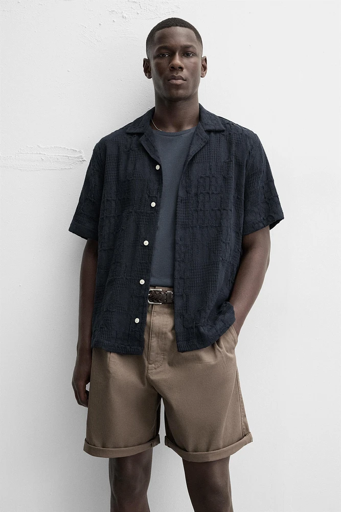 CHEMISE RELAXED FIT JACQUARD