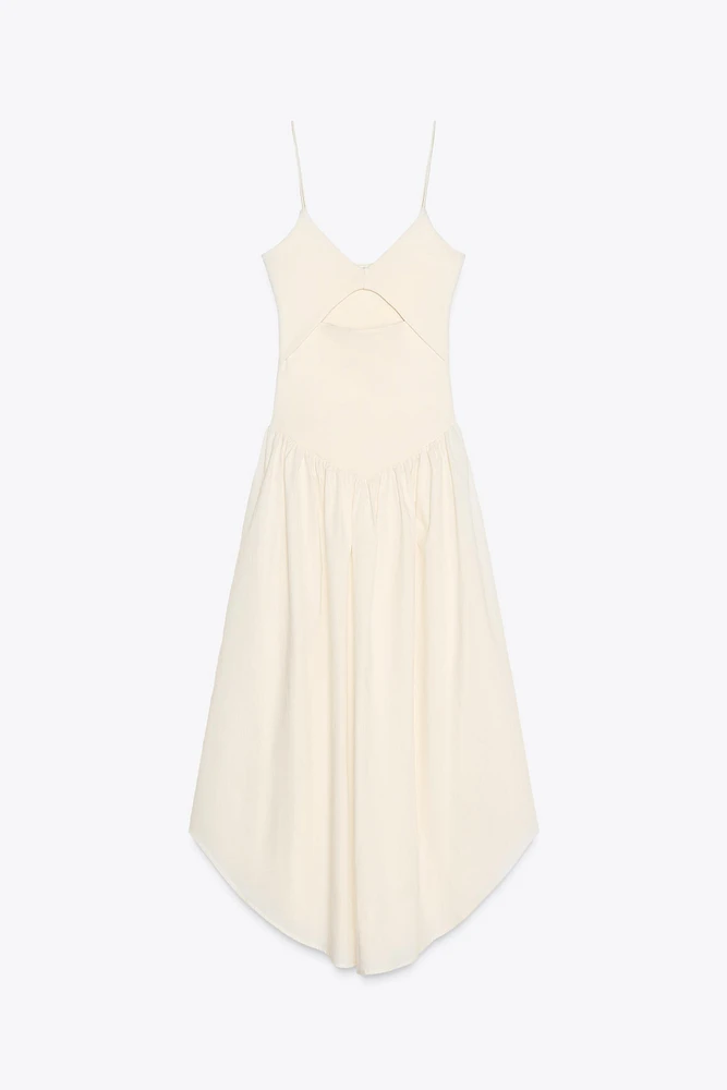 ROBE CUT OUT BIMATIÈRE