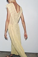 ROBE PLISSÉE BRODÉE ZW COLLECTION
