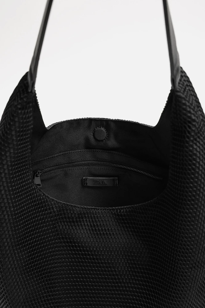 MESH SHOPPER BAG