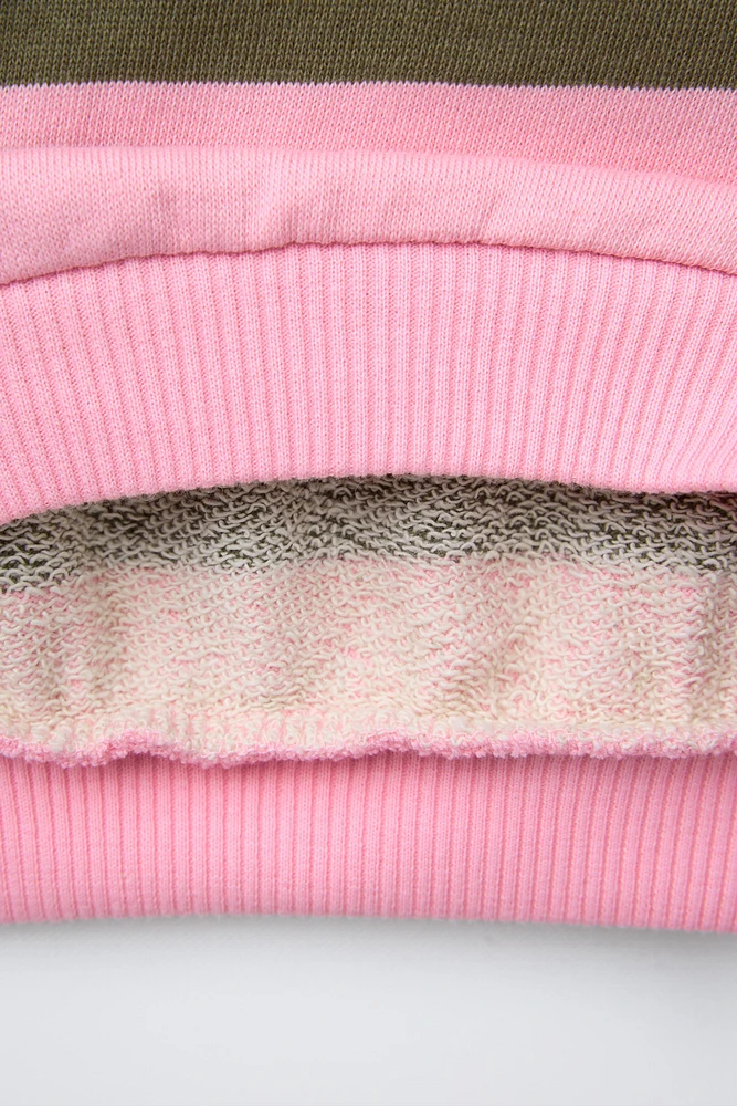 STRIPED SWEATSHIRT