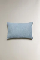 PLAIN LINEN THROW PILLOW COVER