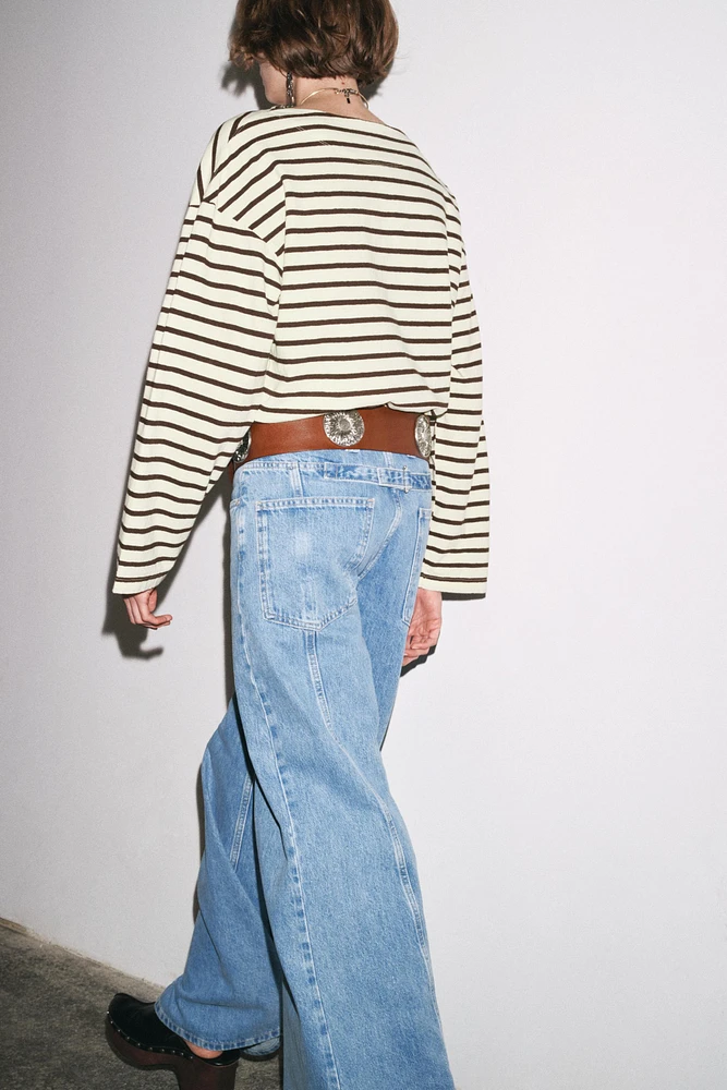 STRIPED LONG SLEEVE T-SHIRT