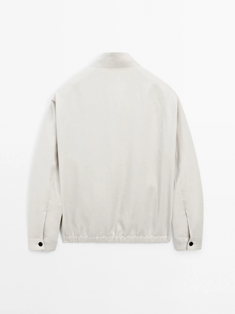 Veste légère 100 % lin