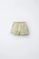 6-14 ANS/ SHORT DE BAIN CERISES