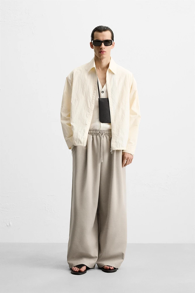 PANTALON DE JOGGING COUPE LARGE TECHNIQUE