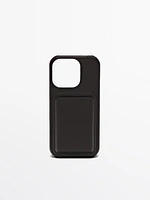 Coque iPhone 16 Pro en cuir nappa
