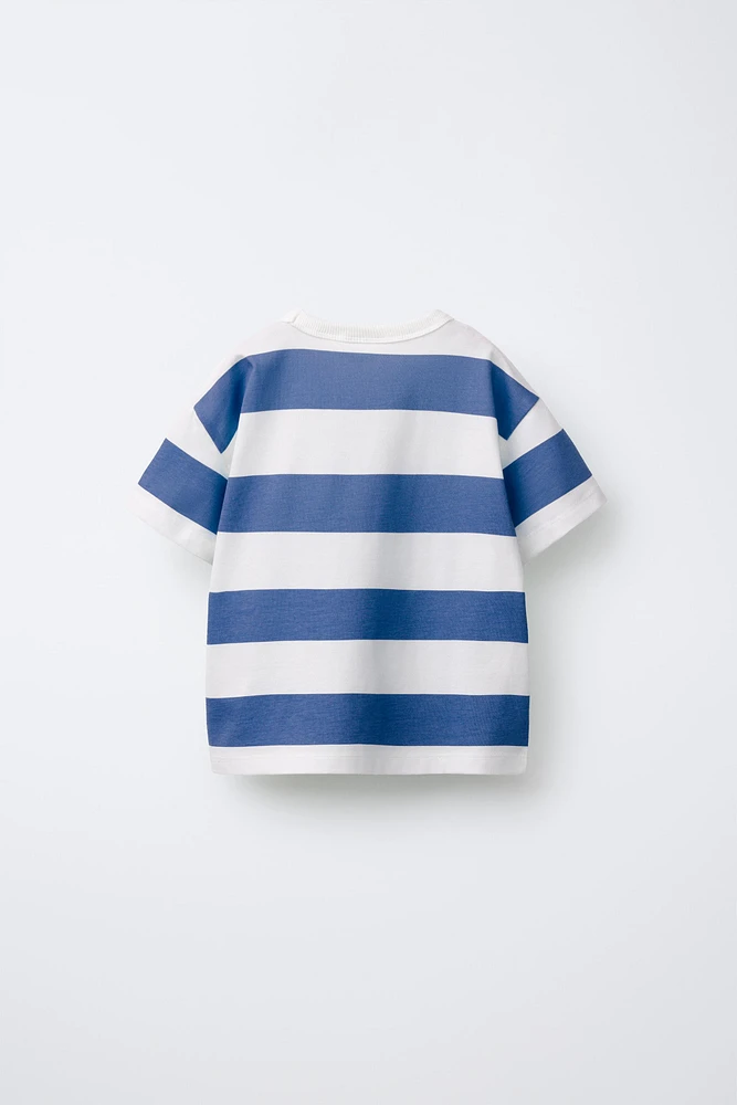 BASIC STRIPED T-SHIRT
