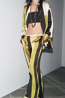 PANTALON IMPRIMÉ SATINÉ