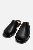 LEATHER CLOGS LIMITED EDITION