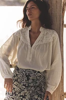 EMBROIDERED RUSTIC BLOUSE