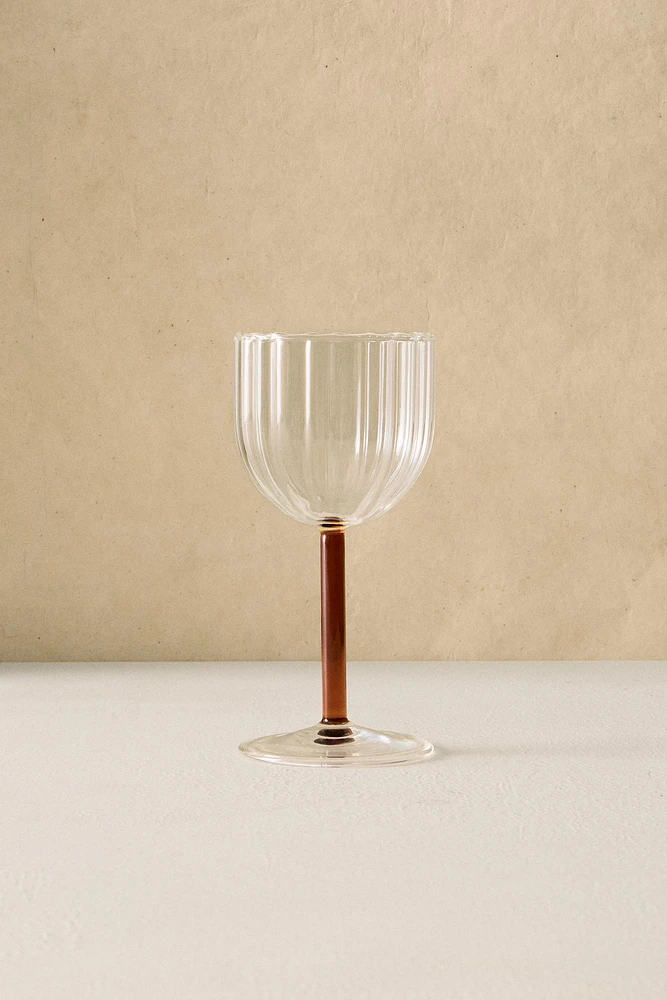 VERRE BOROSILICATE TIGE COULORÉE
