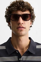 POLO PIQUÉ RAYURES