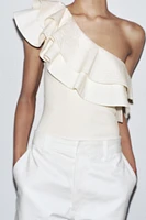 BODY ASYMÉTRIQUE EN MATIÈRES VARIÉES