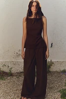 EMBROIDERED PANTS
