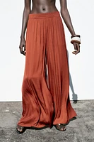 FLOWY WIDE LEG PANTS