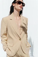 BLAZER AVEC LIN UN BOUTON