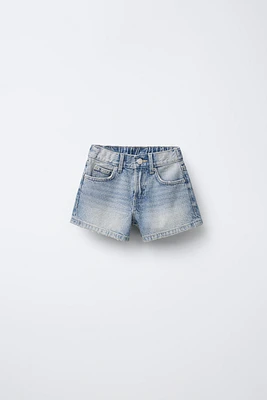 SHORT EN DENIM STRASS