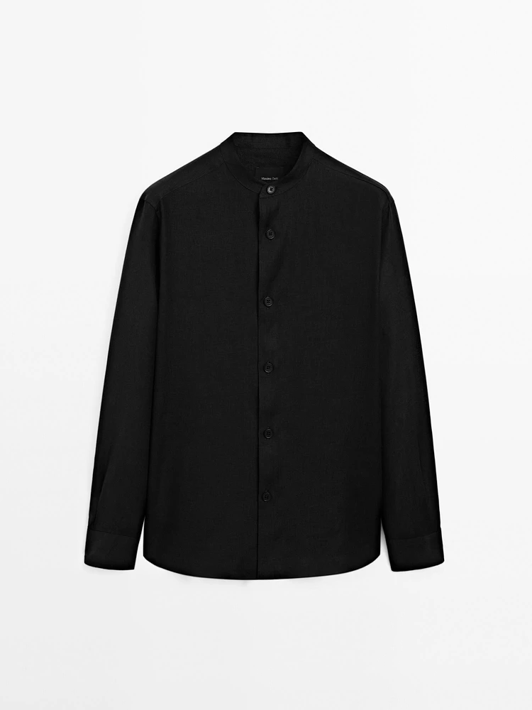 Chemise regular fit en lin - Limited Edition