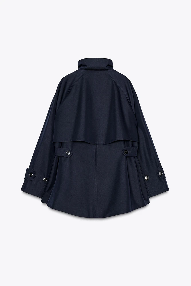 VESTE CAPE AVEC PASSANTS ZW COLLECTION