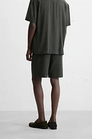 BERMUDA JACQUARD GÉOMÉTRIQUE