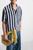 CHEMISE RAYURES VISCOSE