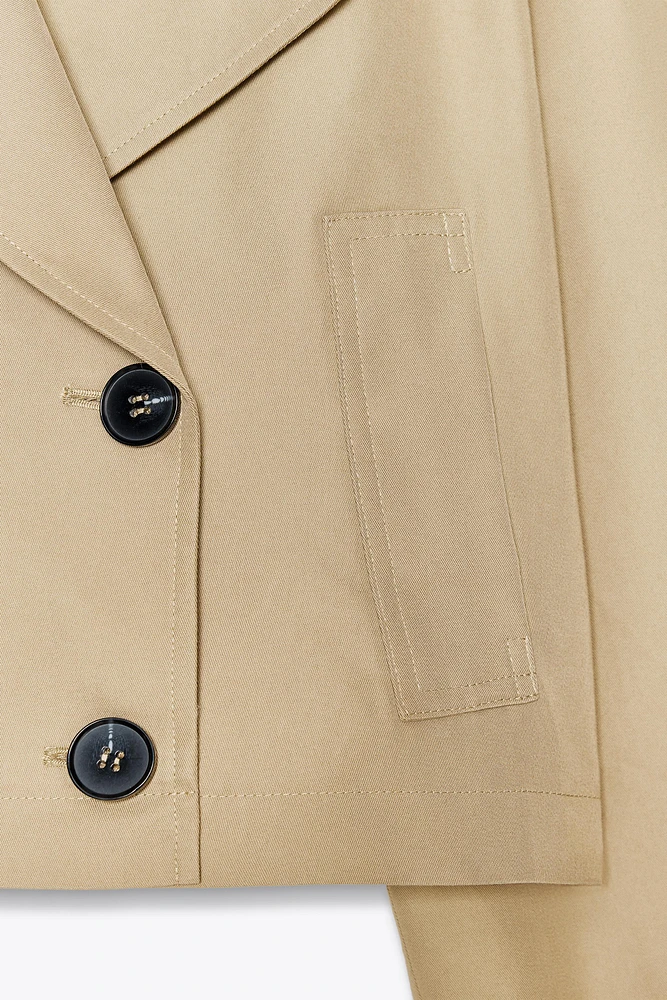 VESTE COURTE CROISÉE