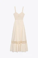 COMBINATION KNIT DRESS