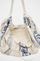PRINTED SHOPPER BAG