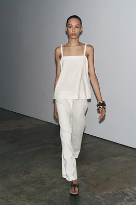 ZW COLLECTION EMBROIDERED CULOTTES