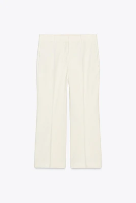 ZW COLLECTION HIGH-WAISTED CROP PANTS