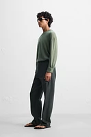 LIGHTWEIGHT 100% LINEN SWEATER