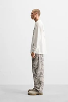 PRINTED CARPENTER PANTS