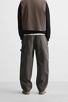 BELTED CARPENTER PANTS