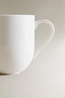 WHITE PORCELAIN MUG