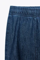 TRF DENIM PAJAMA PANTS