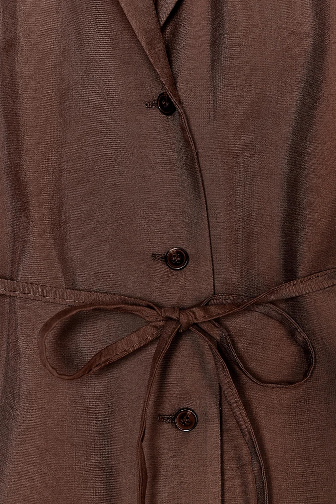 BLAZER CEINTURE FINE
