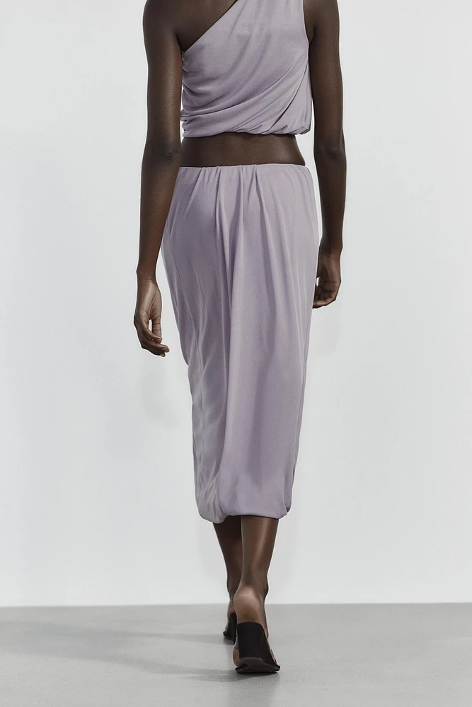 TULLE MIDI SKIRT