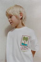 PALM TREE PATCH T-SHIRT